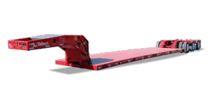 Double drop hydraulic removable gooseneck trailer